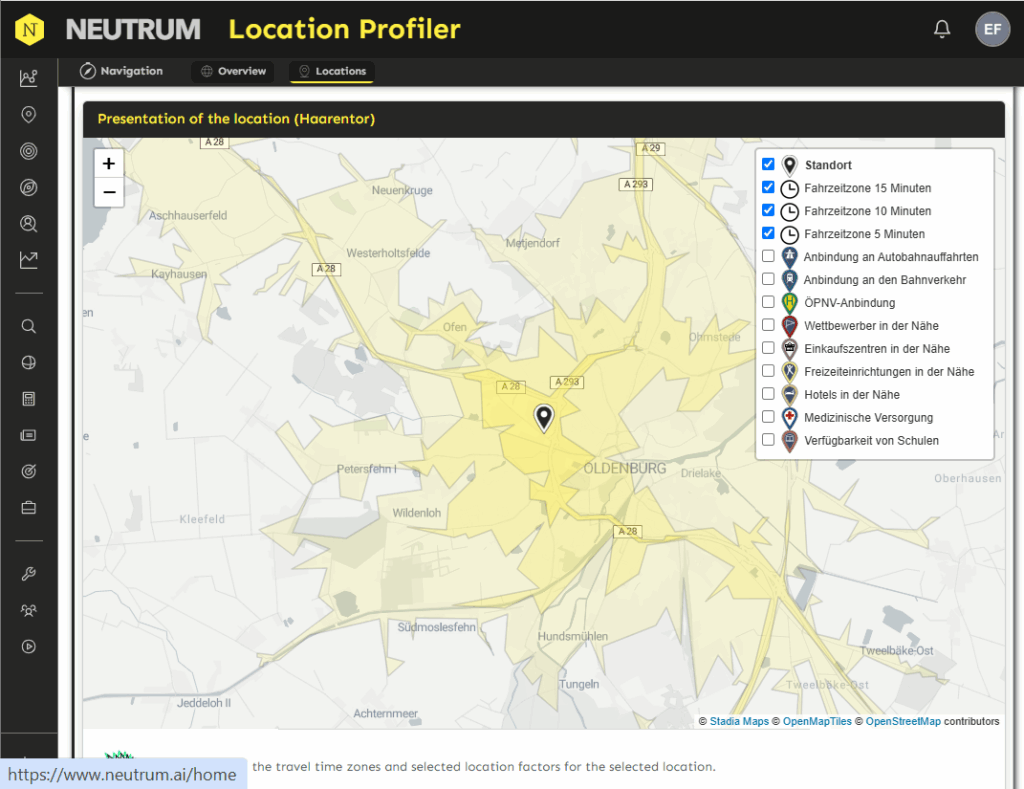 use case location analysis