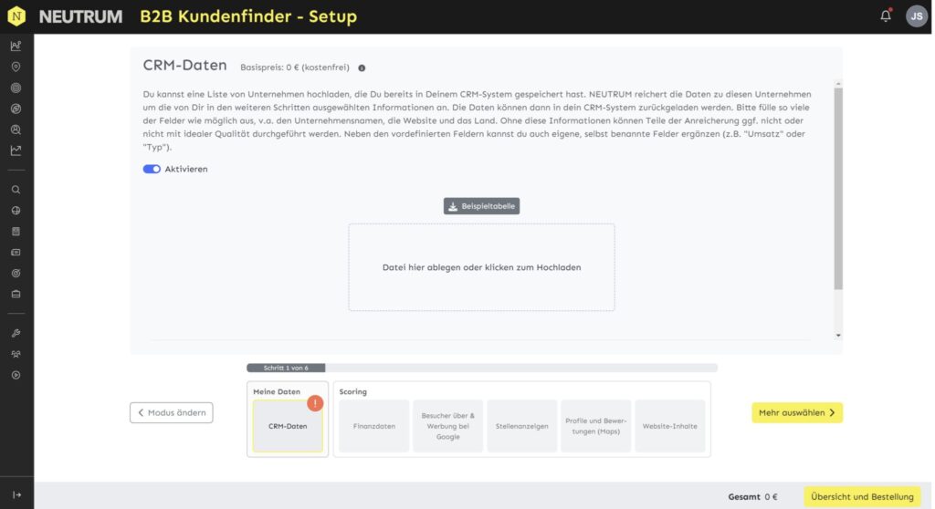 Kundenfinder x