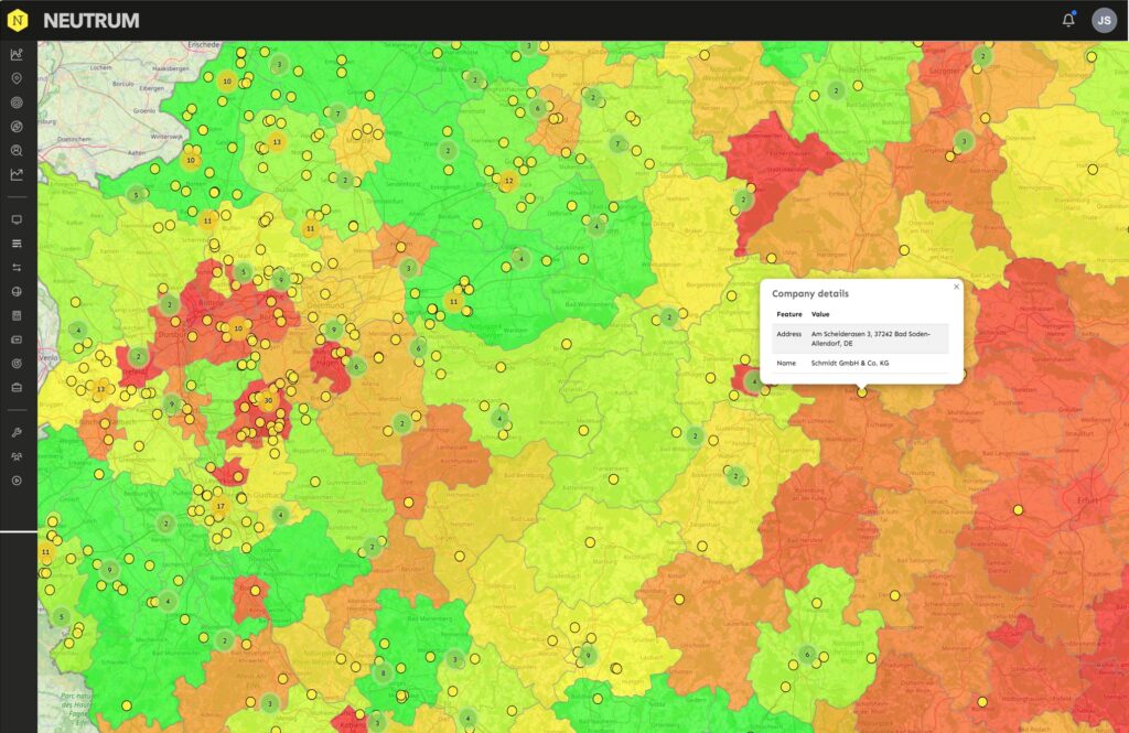 NEUTRUM Location Analysis